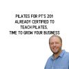 Pilates for PT’s 201: Already Certified to Teach Pilates, Time to Grow Your Business